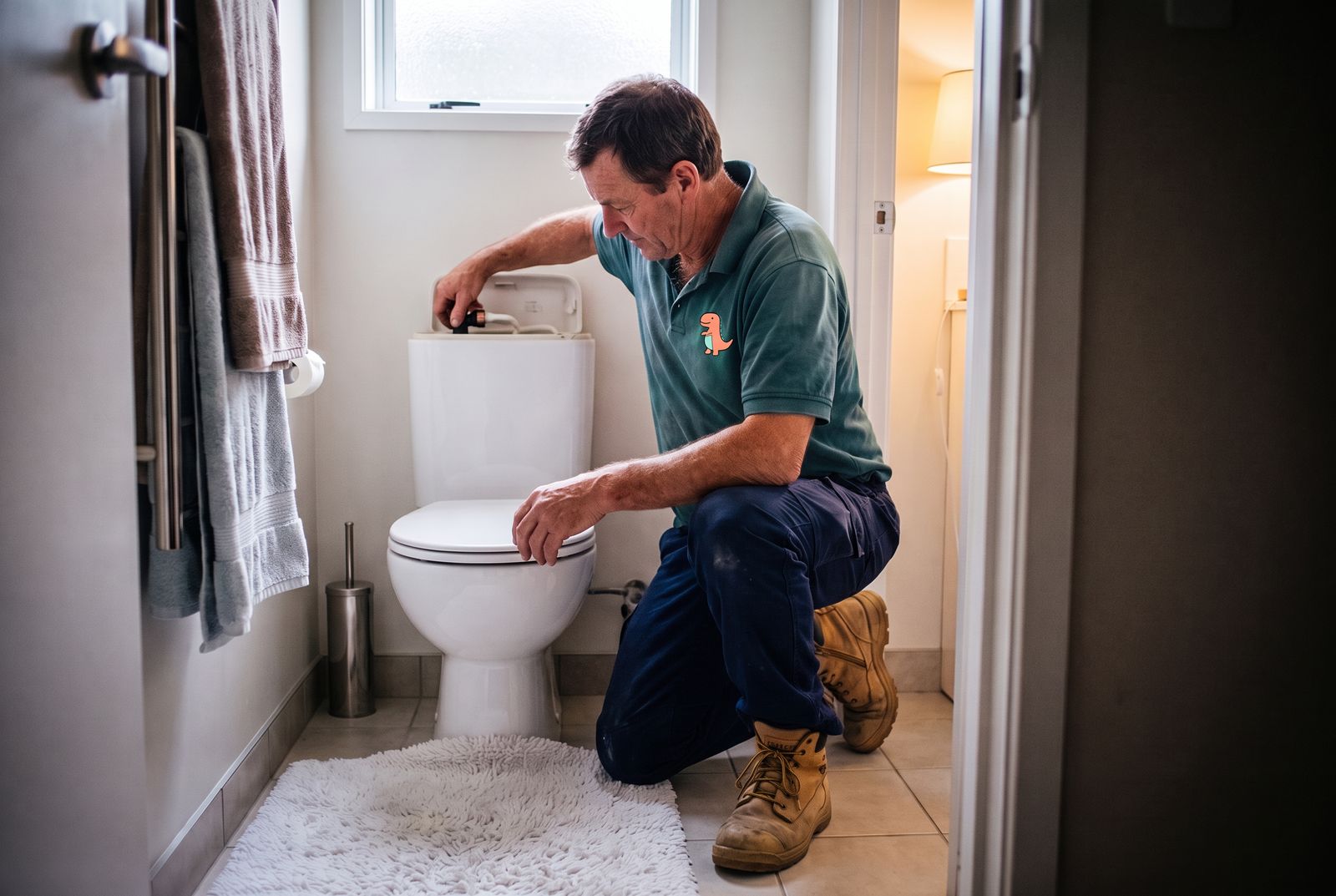 Toilet Repairs by a licensed Cheeky's Plumbers plumber in Christchurch